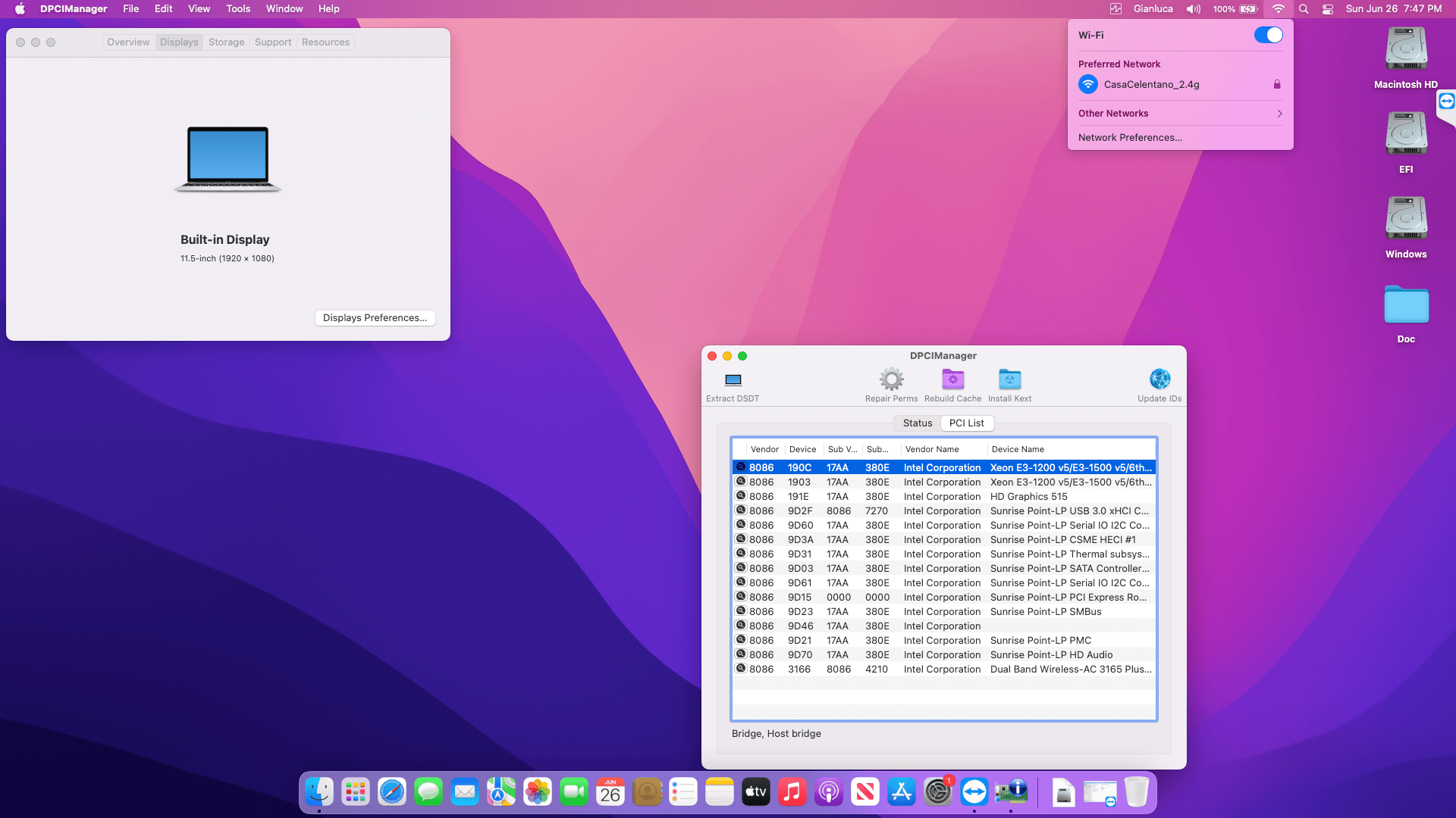 Lenovo Yoga 700 11ISK [SkyLake   Intel HD 515 + I2C]   OpenCore 2